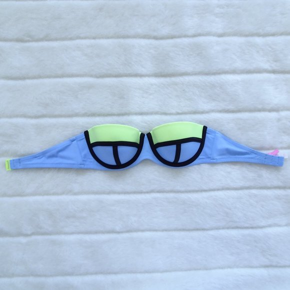 🌵 Victoria's Secret Bikini Swim Strapless Top 32C - Picture 1 of 7